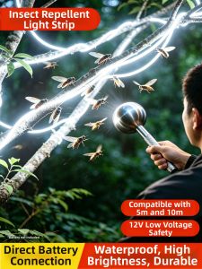 SAINAHEPAN | Solar Insect Catching Lamp Waterproof Ultra Bright