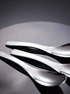 Sendok Bebek Lebar Stainless 304 Tebal Panjang 13.8 cm
