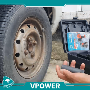 VPOWER V-1000 บล็อกลม 1/2 นิ้ว แรงบิดสูงสุด 1000Nm. รุ่นงานหนัก (ลูกตีคู่)