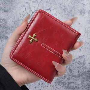 Small market spot wholesale womens wallet ins zipper fashion card bag retro simple large capacity wallet zero wallet