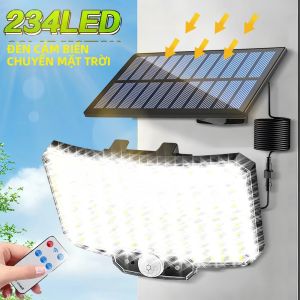 Đèn Năng Lượng Mặt Trời Ngoài Trời Có Cảm Biến Chuyển Động Đèn Tường LED Chống Nước Cho Sân Nhà Để Xe Đèn Năng Lượng Mặt Trời Chiếu Sáng An Ninh ABS IP65