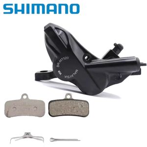SHIMANO | SHIMANO DEORE BR-MT520+D03S 4-Piston Hydraulic Disc Brake Caliper Strong Braking Durable Brake Part For Mountain Bike MTB