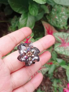 Yasafa Bros Cincin Swa Kolong Jilbab Kristal Ring Scarf