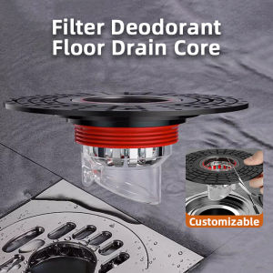 Universal Sealing  Floor Drain Core Toilet Sewer Odor And Odor Floor Drain Sealing Cap Hair Interceptor Accessories  Fast Drainage