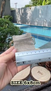 (1 แพ็ค10 ใบ) ถุงกระสอบ ถุงกระสอบกระชับ ถุงใส่ของขวัญ ถูกกระบวนการ ถุงผ้า แบบ 1 แพ็ค 10 ใบ