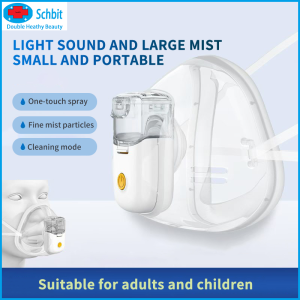 Wearable Asthma Inhaler for Adults and Children Home Portable Ultrasonic Mesh Nebulizer Compact and Convenient