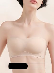 Áo ngực AIMO cho nữ không dây liền mạch kiểu dáng một mảnh gợi cảm chống trượt thoải mái