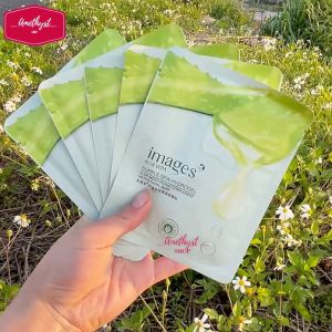 COMBO 20 Miếng Mặt Nạ Nha Đam Lô Hội Dưỡng Ẩm Kiểm Soát Lỗ Chân Lông Images Beauty Aloe Vera ɡel Oil Mask