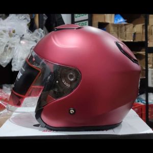 Helm Half Face Priest dan MLA model KYT Kyoto dan DYR Osaka SNI