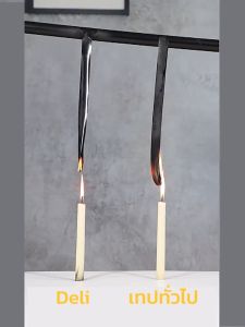 Deli เทปพันสายไฟ 10 20M กาวพันสายไฟ สีดำ เนื้อกาวไม่เหนียว ไม่ซึม ไม่รั่ว ใช้งานง่าย