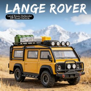 ZIOMIYSTAR | Land Rover Defender Off-road Van Model Alloy Car Toy