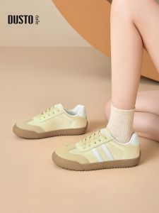 DUSTO | Giày Thể Thao Thời Trang Mới Mùa Thu Màu Vàng