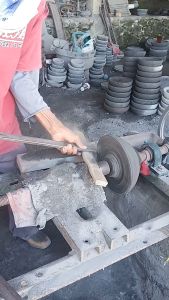 Cobek Batu Merapi Kecil