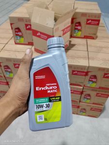 Pertamina Enduro Matic 1L 10W-30 Engine Oil for Motorcycles