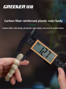 High Precision Small Digital Display Caliper Jewelry Bracelet Measurement Tool Green Forest Electronic Vernier Caliper