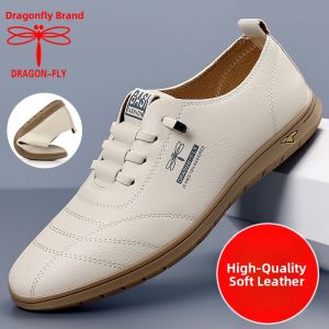 DRAGON-FLY | Leather Business Casual Shoes