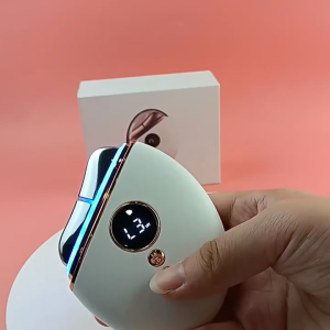 Face and Neck Lifting Massager Device with EMS Vibration Heat Therapy & LED Light Therapy
