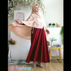 PUTRI AISYAH HIJAB - GAMIS YUMNA SET KHIMAR - GAMIS SYARI