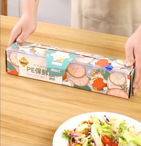 เครื่องตัดฟิล์มห่ออาหาร มีแม่เหล็กติดตู้เย็น ที่ตัดแรปพลาสติก ที่ตัดแรปห่ออาหาร เครื่องตัดแรปห่ออาหาร