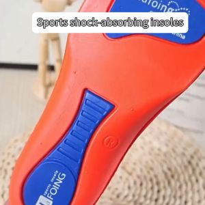 1 Pair Sports Flat Arch Insoles Mens Bridge Type Womens Running Elastic Shock Absorbing Sole Comfortable Foam Soft Shoe High Quality Can Be Used by Men and Women Basketball anti sprain insoles