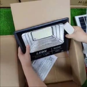 Đèn led năng lượng mặt trời sân vườn 500W 700W 1000W siêu sáng đèn led năng lượng mặt trời solar light đèn cảm biến tự động sáng 500W chip led thế hệ mớicó điều khiển chống nước IP67 - Lazada
