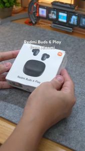 Xiaomi Redmi Buds 6 Play หูฟังบลูทูธ I ลดเสียงรบกวน AI การโทรที่ชัดเจน I น้ำหนักเบาเป็นพิเศษ 3.6 กรัม I หูฟัง Earphone