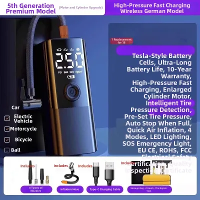 HELLOLEIBOO | Automatic Electric Air Pump Inflator