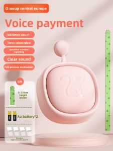 Teenage Height Boosting Jumping Trainer with Voice Counting Elastic Leap Childrens Growth Training Equipment Step-On Toy