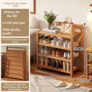 MOLORE | Giá Đỡ Giày Đa Tầng Gấp Được Chống Bụi Tiết Kiệm Không Gian