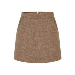 oshea | Áo Mocha Nâu Elegance Cổ Bướm Không Tay Hè