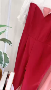 TT11571 Jumpsuit จั้มสูทแขนตาข่ายขายาว