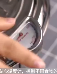 Japanese style tempura fryer with stainless steel and thermometer stove style fryer for frying fish shrimp and chicken