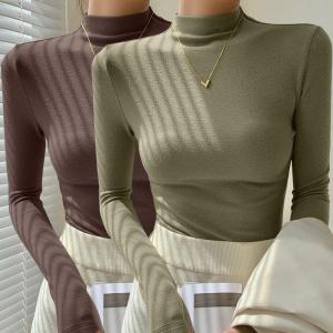 Lieoyuarn | Thermal Warm Base Layer Top Half High Neck Slim