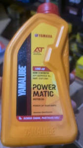 Yamalube Oli Motor Mesin 10W-40 0.8L Liter  Power Matic Semi Synthetic Motorcycle Oil Yamaha