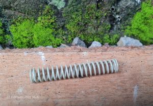 Spring misumi krem od 10mm panjang 60mm original japan Warna cream