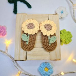 กิ๊บติดผมทานตะวัน กิ๊บติดผมไหมพรม กิ๊บติดผม