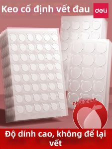 deli | Băng Dính Hai Mặt Trong Suốt Bám Dính Mạnh