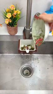 Hanging Kitchen Waste Filter in Singki with Bottom Cover Can Be Opened Food Strainer Can Be Removed Easy to Wash