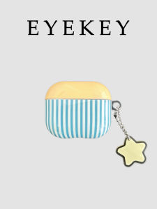 Eyekey Korean Style Wireless Bluetooth Earphone Protective Case Silicone Full Cover Womens Model Suitable for AirPods 1/2/3