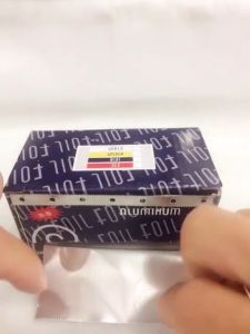 8.4cm*4m Aluminum Foil Roll Untuk Rambut Atau Kuku