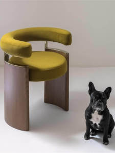 Vintage Style Solid Wood Dining Chair Leisure Bedroom Chair Business Meeting Guest Chair Home Furniture Restaurant Chair