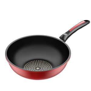 Smoke-free Flat Bottom Non-stick Frying Pan
