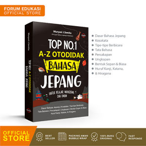 BUKU BAHASA JEPANG TOP NO 1 A - Z OTODIDAK  BAHASA JEPANG