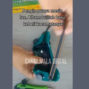 TaffGUARD Kacamata Las Otomatis Gelap Terang Anti Asap Auto Darkening Welding Goggles - YZ01