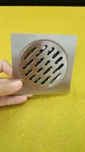 Phễu Thoát Sàn Ga Thoát Sàn FOXIS - TS219 Kích Thước Bề Mặt 10*10cm DN50-76MM Ngăn Mùi Tuyệt Đối Thoát Nước Nhanh