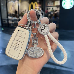 เคสกุญแจย่าง Toyota Corolla Altis Camry CHR พวงกุญเเจรถ Cross