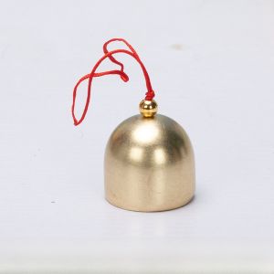 Pure Copper Handmade Metal Christmas Bell Car Hanging Ornament Japanese Style Small Wind Chimes Decorative Accessories