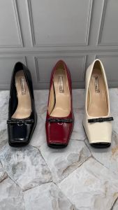 GW Sepatu Heels Kantoran Pita Fashion Korea H5065