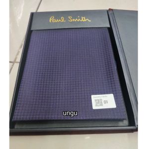 (hrg 1 mtr) Kain Bahan stelan jas semi wool kotak paul smith 190s /Bahan semi wool kotak kotak paul smith