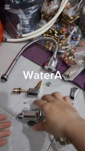 Vòi rửa chén bát một đường nước lạnh WaterA GẮN CHẬU/GẮN TƯỜNG